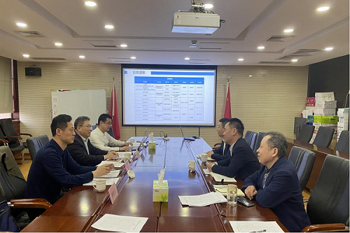 山科控股集团党委副书记、总经理王利一行莅临公司调研