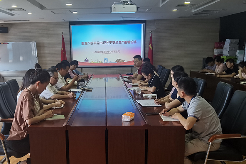 公司开展“安全生产月”专题培训