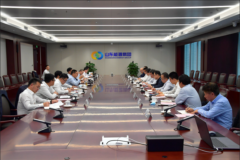 山东科创党委书记、董事长董火民一行赴山东能源学习交流