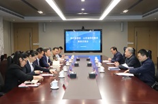 湖北省科协党组成员、副主席孙击翔一行到山东科创调研交流