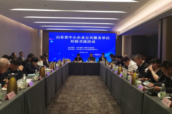 公司应邀参加全省中小企业服务经验交流活动